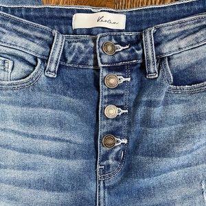 Women’s Button Up KanCan Skinny Jeans